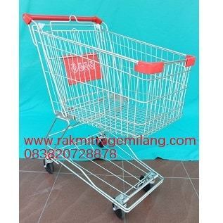 Trolley dan Keranjang Supermarket